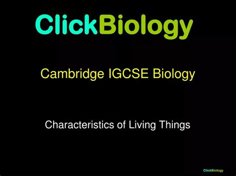 Biology Past Papers. . Igcse biology powerpoint presentation